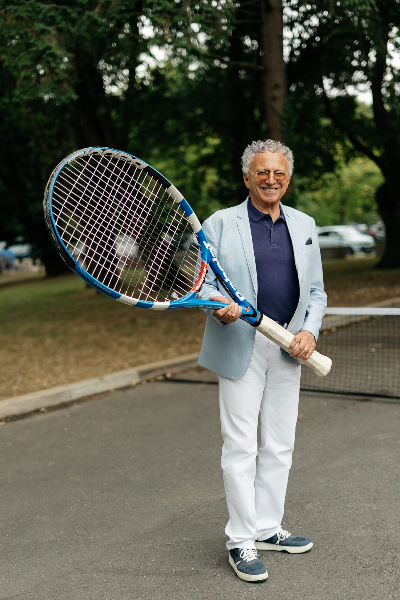 Nelson Monfort portrait par Oxana Semenova