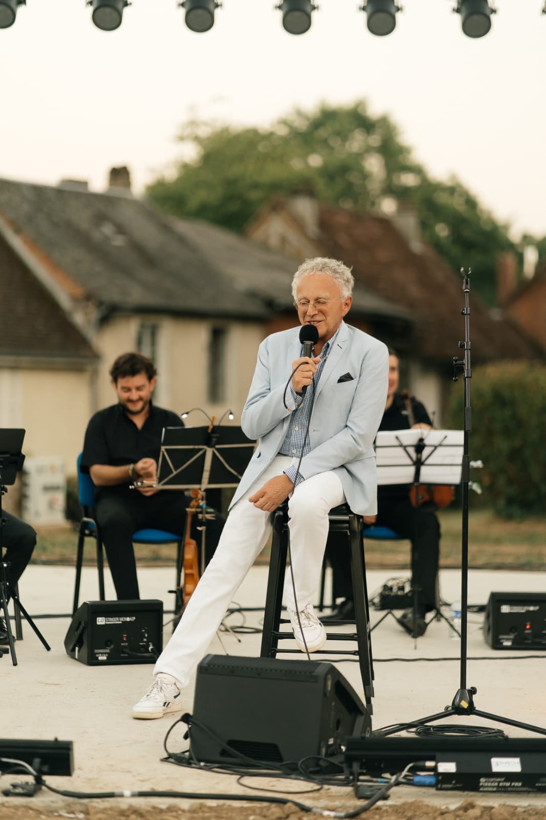 Nelson Monfort portrait par Oxana Semenova